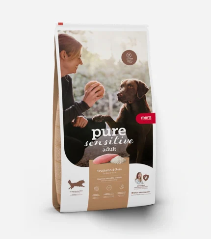 Mera Pure Sensitive Turkey & Rice Dog Food for Sensitive Adult Dogs