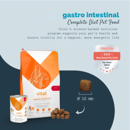 Mera Vital Gastro Intestinal Dry Dog Food – Digestive support for sensitive dogs