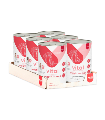 Premium wet dog food for weight management – Mera Vital Weight Control