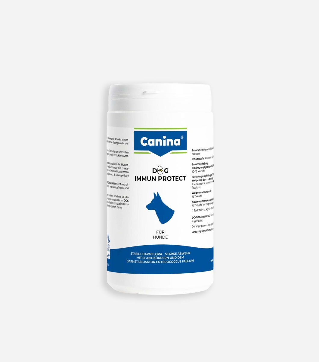 Canina Dog Immun Protect natural supplement for dogs to boost immunity and wellbeing