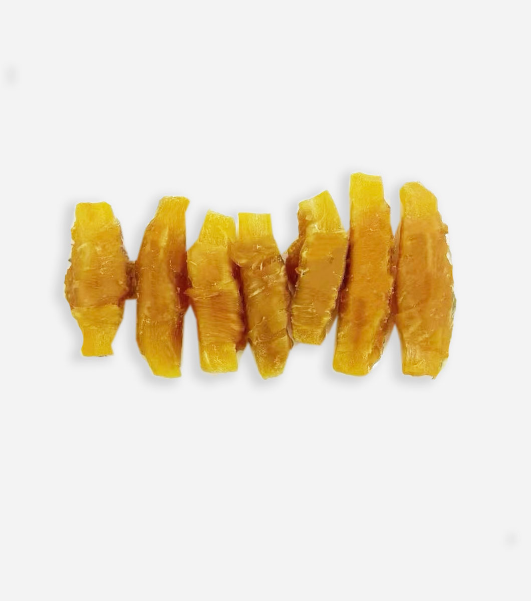 Lei Ces Chicken Wrapped Sweet Potato – healthy dog chew treat for digestion and strong teeth