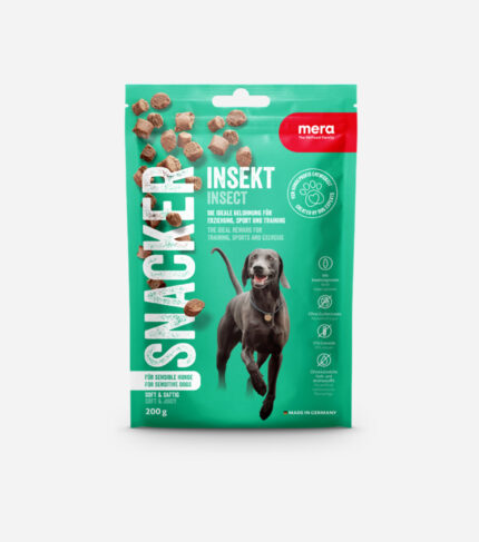Mera Snacker high-protein insect treats for dogs