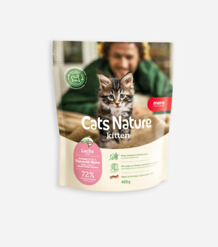 Mera Cats Nature Salmon dry kitten food