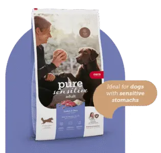 Mera Pure Sensitive dog food for sensitive stomachs – limited ingredient diet made in Germany