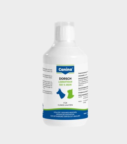 Canina Cod Liver Oil for dogs and cats – omega-3 support for skin and coat