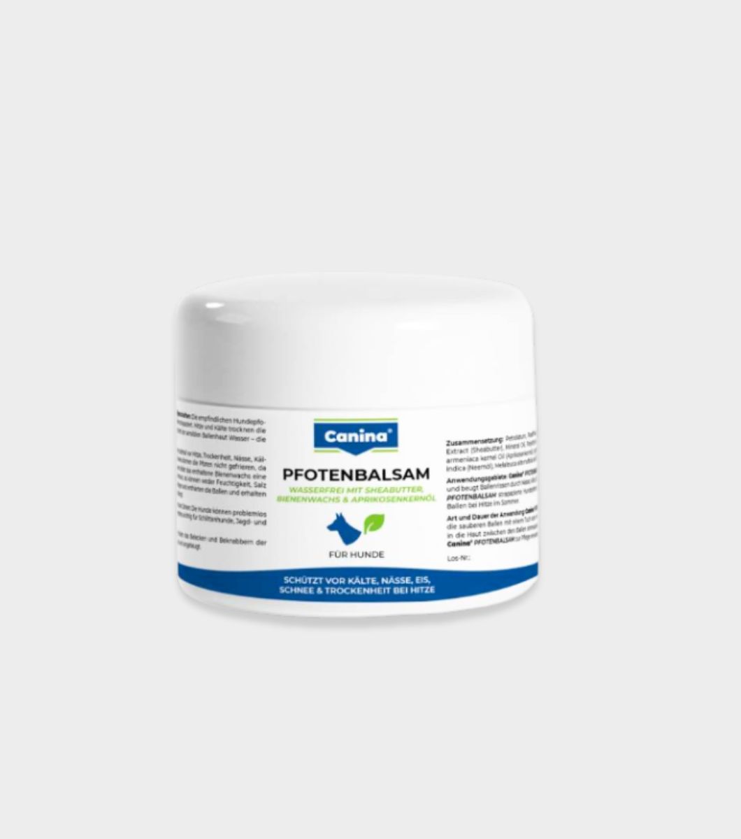 Canina Paw Balm – Protective Care for Dog Paws Protective paw balm for dogs – keeps paws healthy in snow, ice, and heat